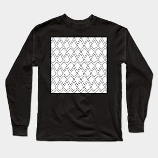 Scales, black and white Long Sleeve T-Shirt